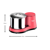 Vidiem Vision ST 2L Table Top Wet Grinder -  Cherry Red