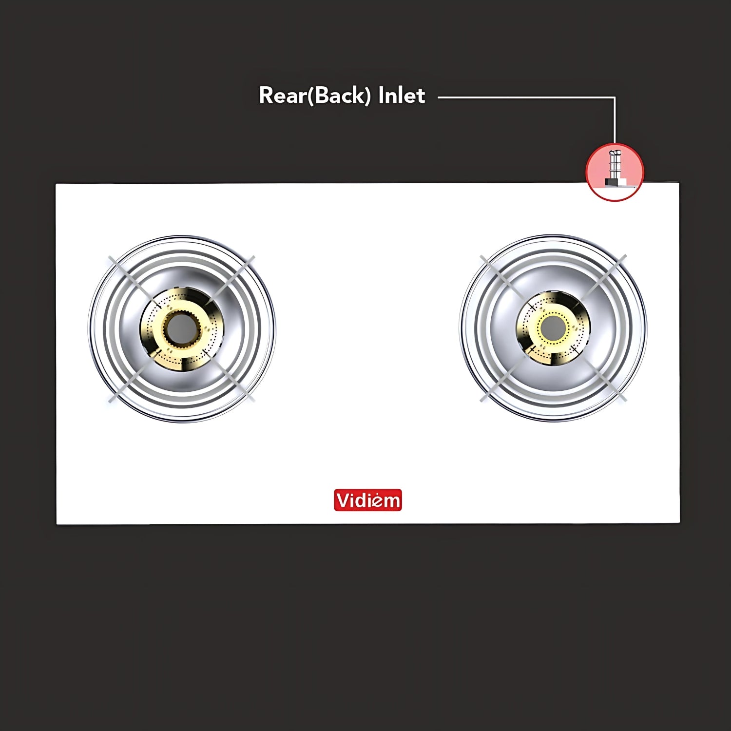 VIDIEM TUSKER 3 Burner Gas Stove - Silver_7