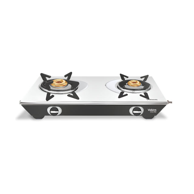 VIDIEM VIVA PRO 2B SS Gas Stove-1-Front View