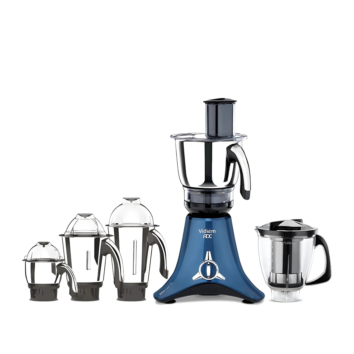 VIDIEM VSTAR ADC Azure Blue Mixer Grinder 1000 Watts  – Blue_2