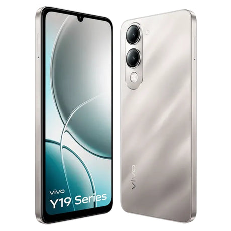 Vivo Y19 5G (4/64 GB, Titanium Silver)