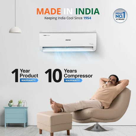VOLTAS Inverter AC 243V Vectra Elite Split Ac 2 Ton - White_2