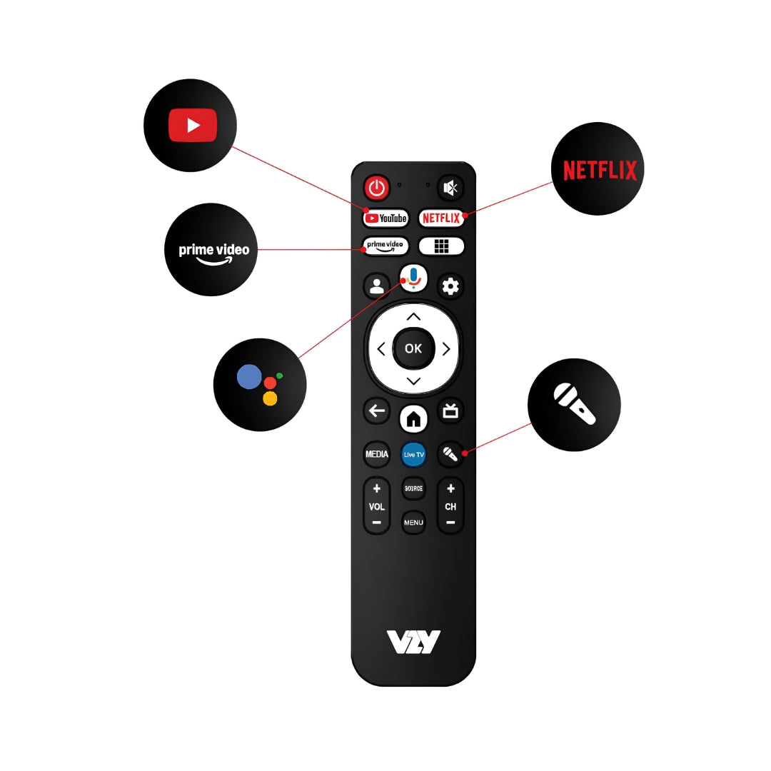 VZY X55UHQG5AV 4K UHD QLED TV - 55 Inch_In The Box View