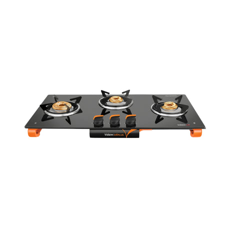 VidiemAirPlus3-BurnerAutoIgnitionGlassTopGasstove-Black_FrontView_1