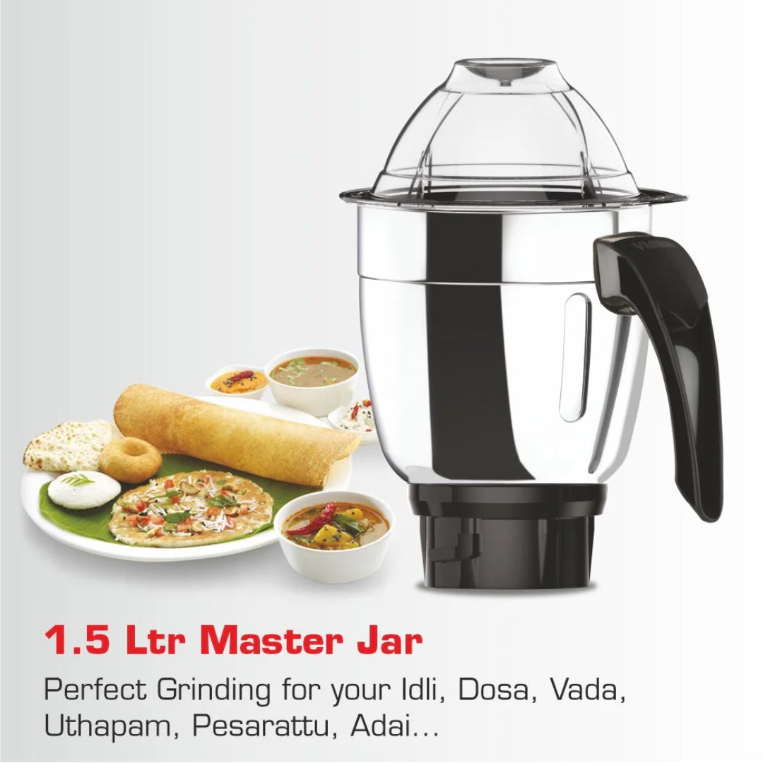 Vidiem Eva Royal 750W Mixer Grinder – Red
