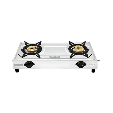 VidiemVectorJumbo2-BurnerStainlessSteelGasStove_Silver-FrontView-1