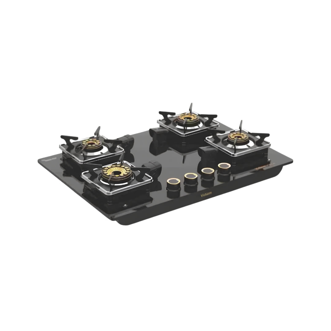VidiemVogue4BurnerGasStove_Black_FrontView_1