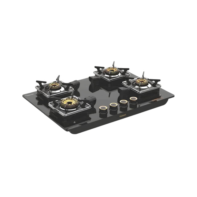 VidiemVogue4BurnerGasStove_Black_FrontView_1