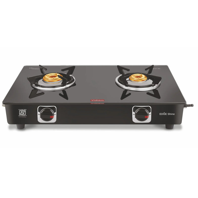 Vidiem Edge Shine 2B Gas Stove GT – Black