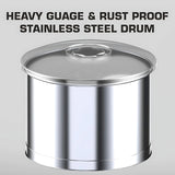 Vidiem Garnet Plus 2L Wet Grinder - Orange and Grey