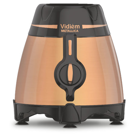 Vidiem Metallica Bronze 1000W Mixer Grinder – 4 Jars  Aria Cool Tec Moto  Self-Locking Jars  5 Year Motor Warranty