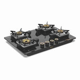 Vidiem Vogue GT 4 Burner Gas Stove – Black