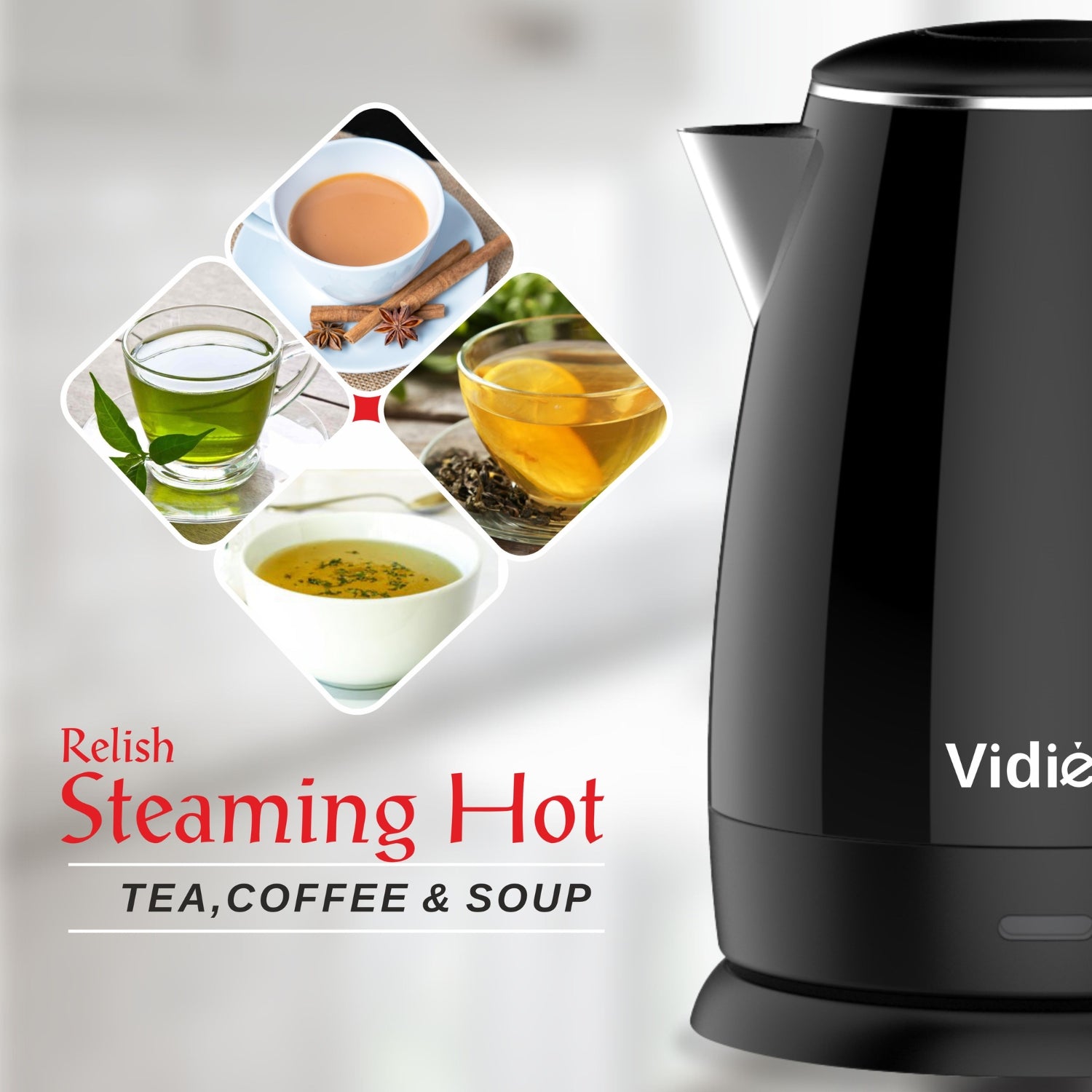 Vidiem Tusker 1500 W Stainless Steel Body Electric Kettle 1.5 L – Black_3