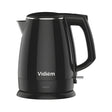 Vidiem Tusker 1500 W Stainless Steel Body Electric Kettle 1.5 L – Black_Front View