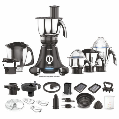 Vidiem Tusker Mixer Grinder 750 Watts - Black _1