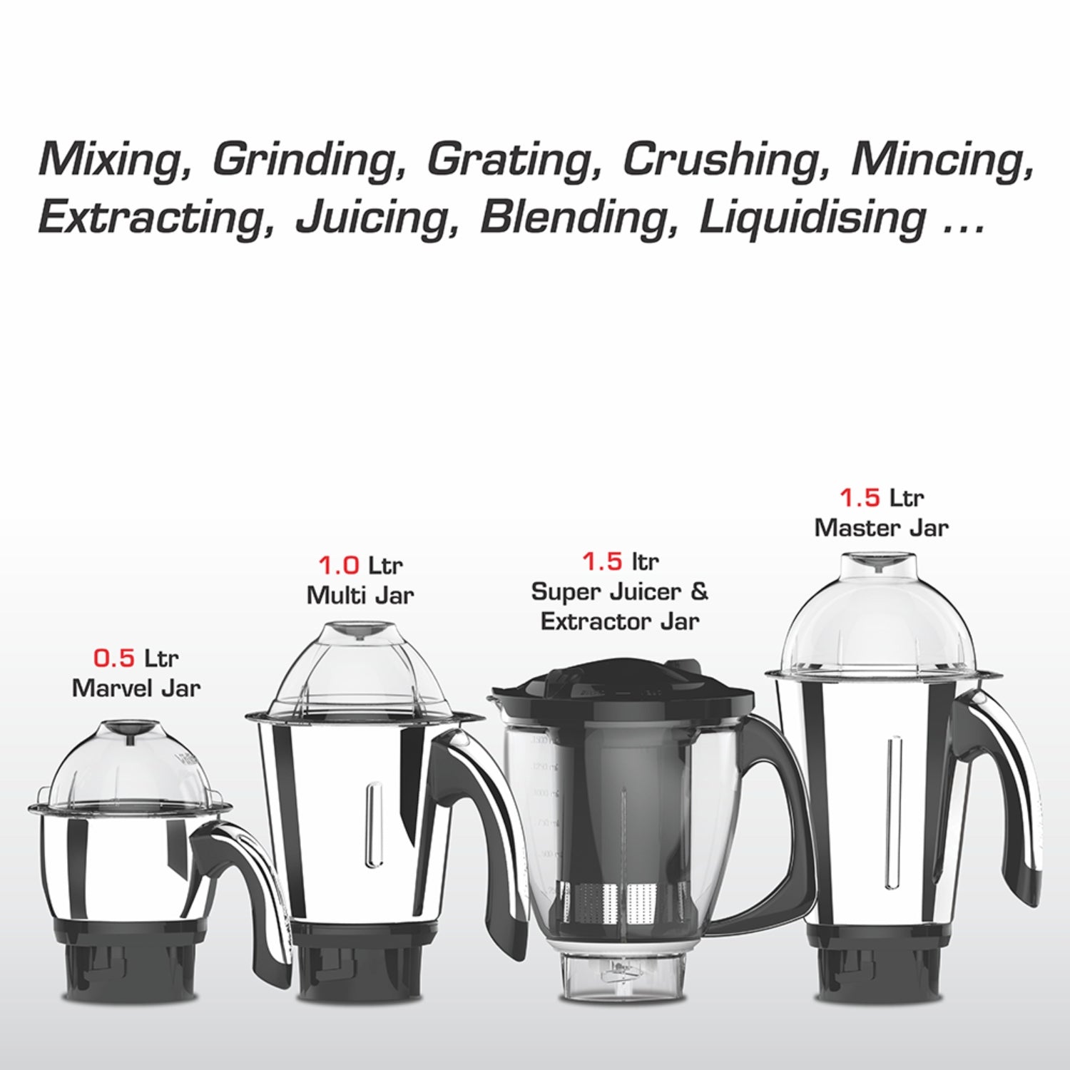 Vidiem V Star ADC Mixer Grinder 750 Watts  – Black_5