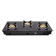 Vidiem Veer 3B Gas Stove 3 Burner Cooktop - Black_2