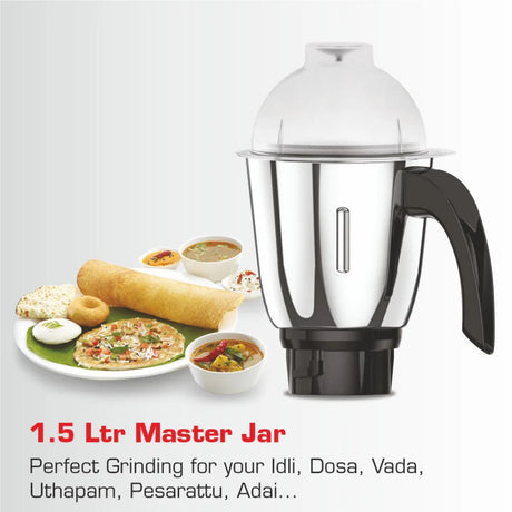Vidiem Victor Mixer Grinder 600 Watts - Yellow _2