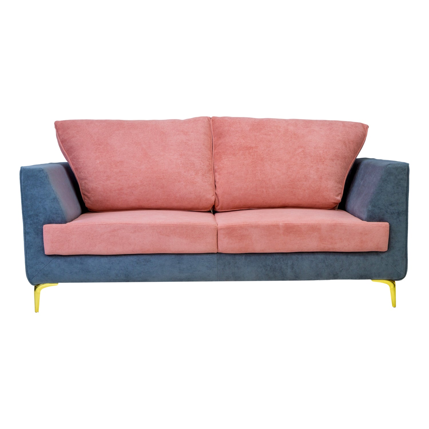 Vienna Fabric Sofa 3-Seater - Blue_2