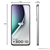 Vivo Y300 5G (8/128 GB, Titanium Silver)
