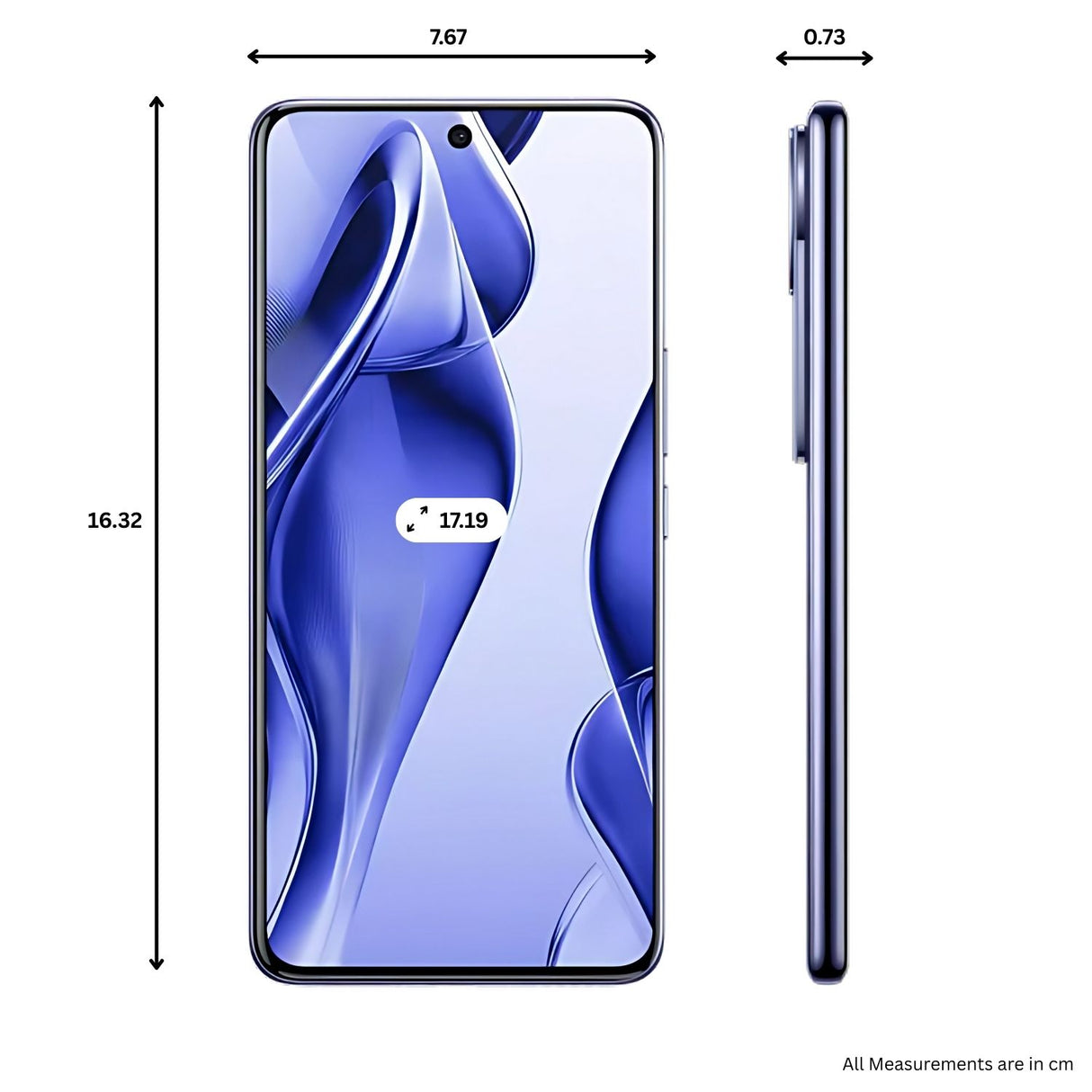 Vivo V50e 5G (8/256 GB, Sapphire Blue)