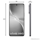 Vivo V60 5G (8/256 GB, Mist Grey)