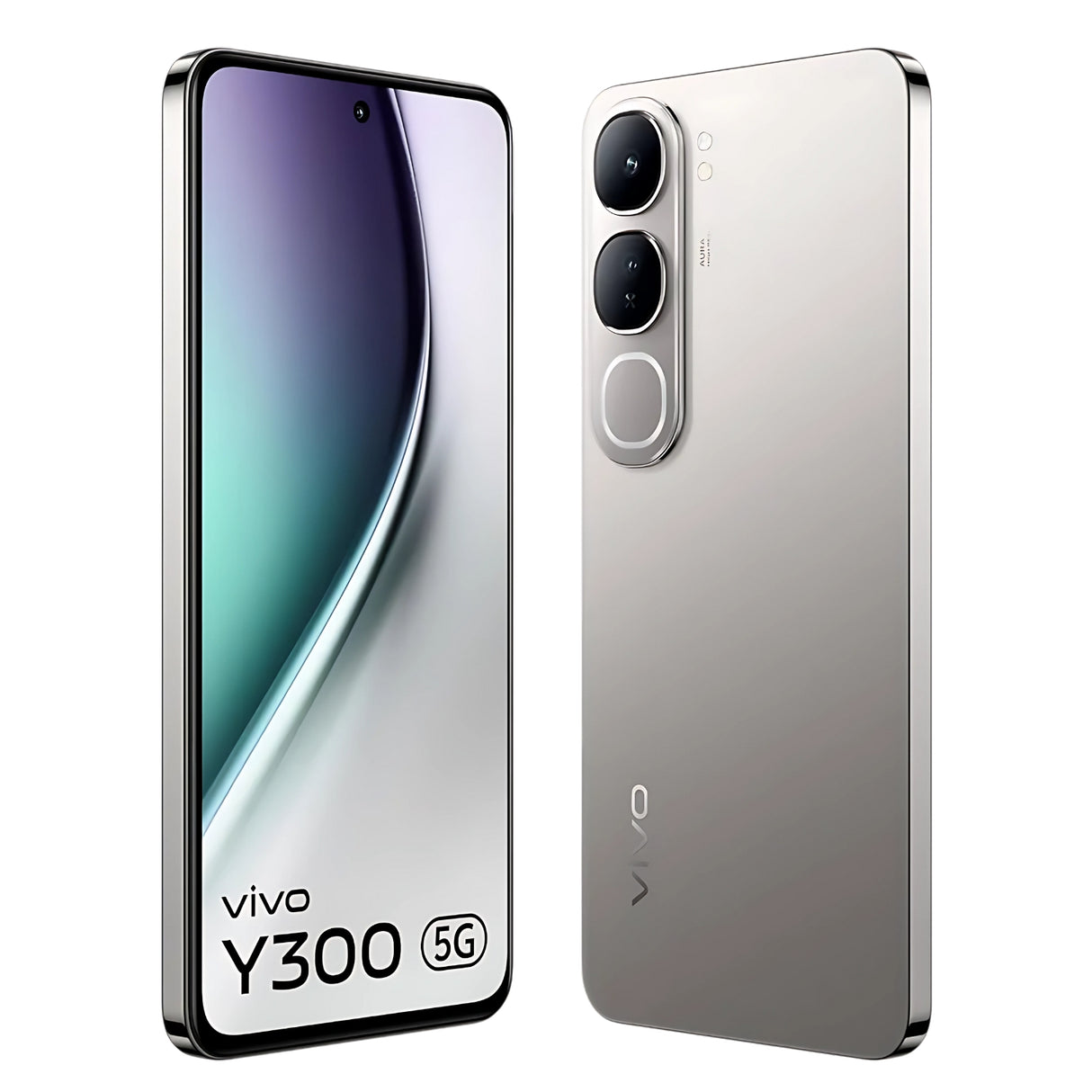 Vivo Y300 5G (8/128 GB, Titanium Silver)
