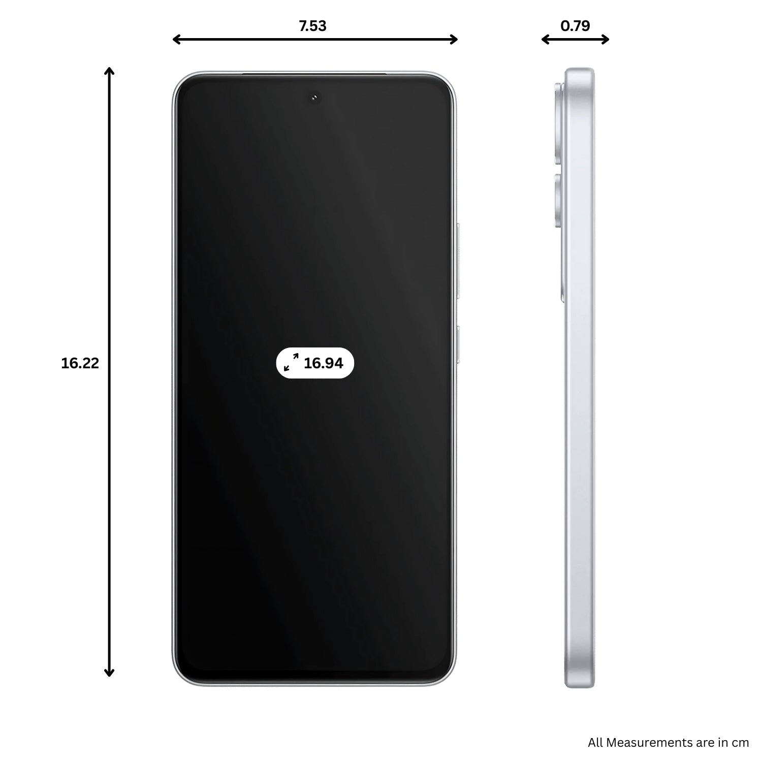 Vivo Y400 5G (8/128 GB, Glam White)_5