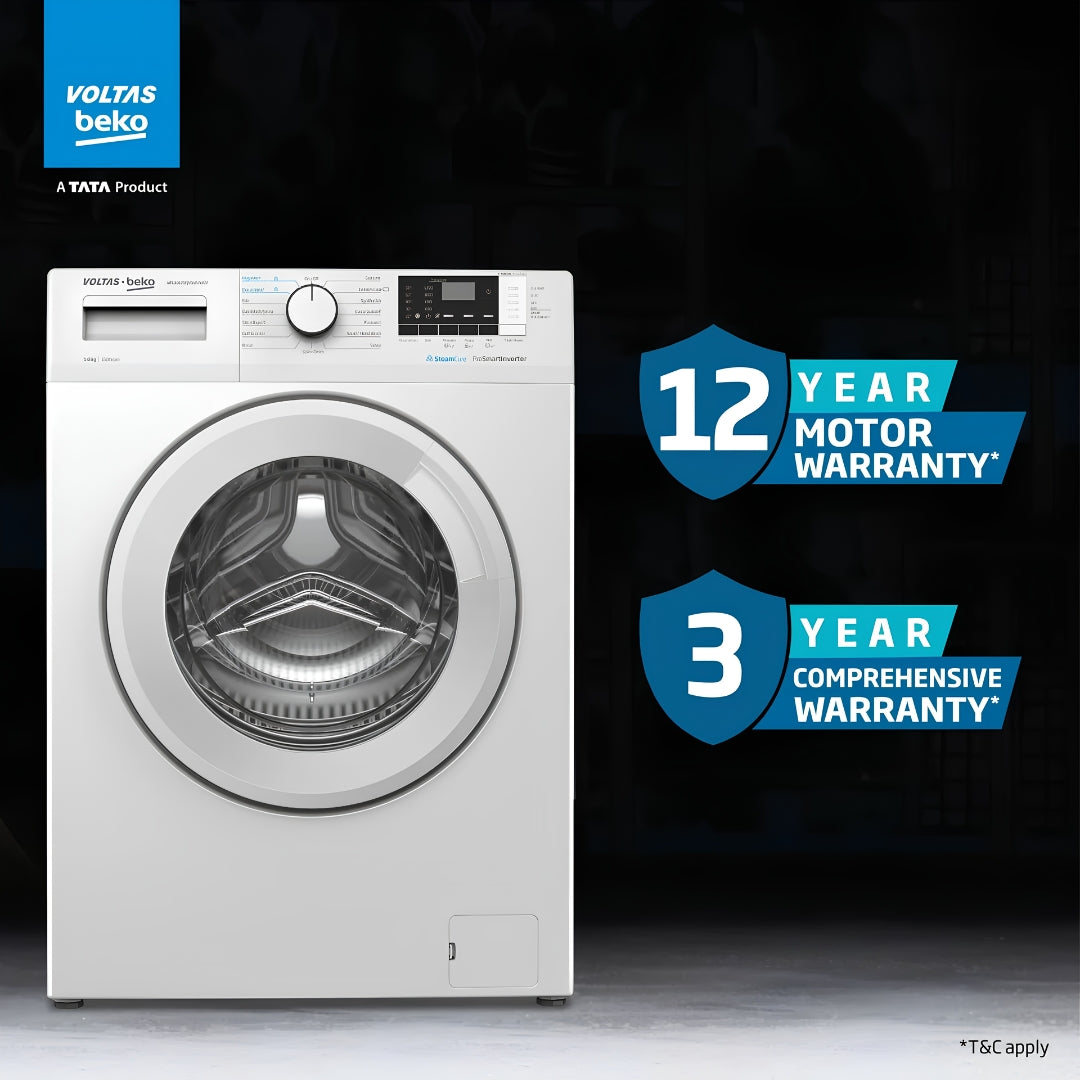 Volats Beko WFL8012B7JVBKA Front Load Washing Machine 8 Kg - White_Feature_11