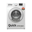 Volats Beko WFL8012B7JVBKA Front Load Washing Machine 8 Kg - White_Front View