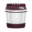 VoltasBekoWTT70DLIMSemi-AutomaticTopLoadWashingMachine7Kg-WhitewithBurgundy_FrontView_1