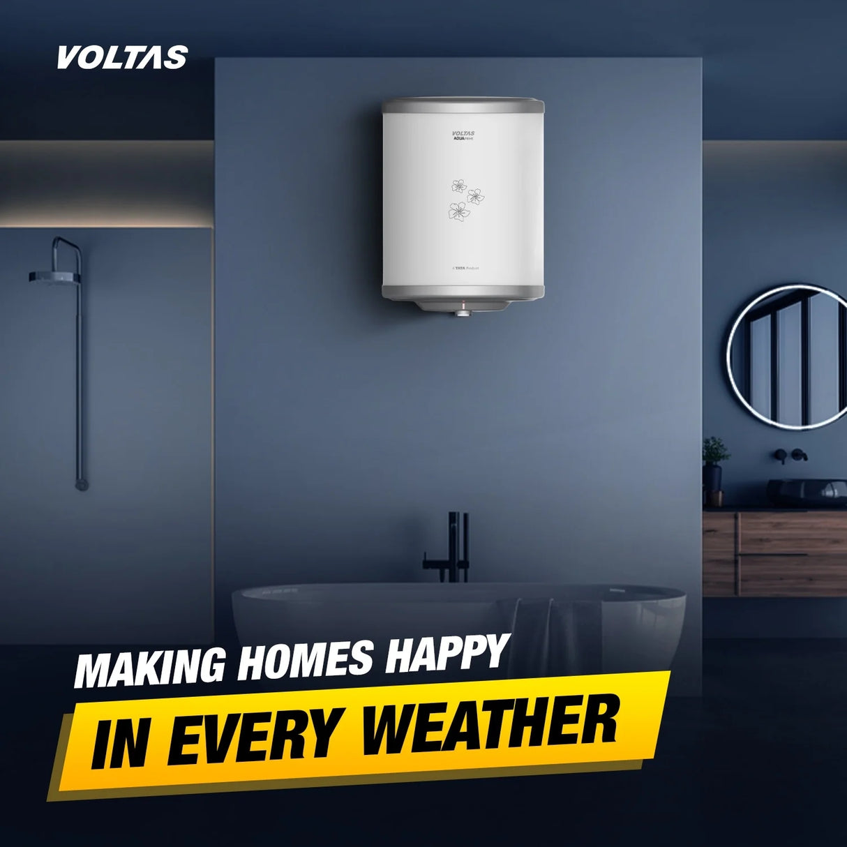 Voltas Aqua Prime Water Heater 15 L - White_2