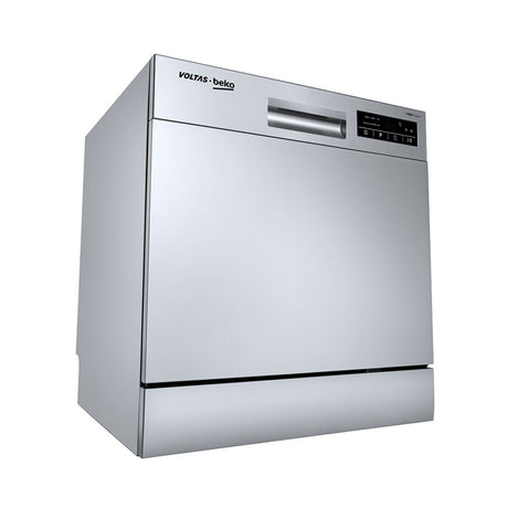 Voltas Beko DT8S Dishwasher 8 Places - Silver_1