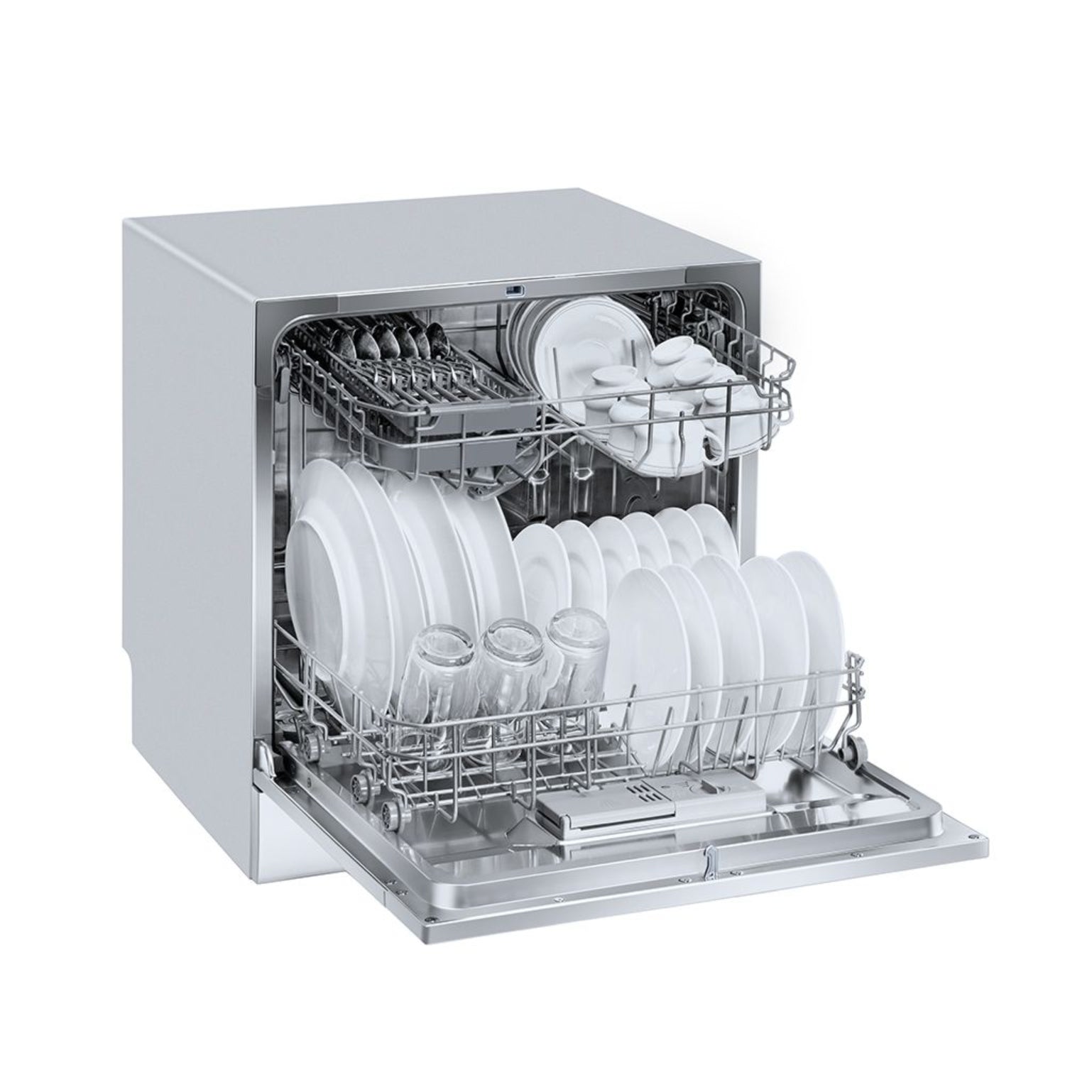 Voltas Beko DT8S Dishwasher 8 Places - Silver_2