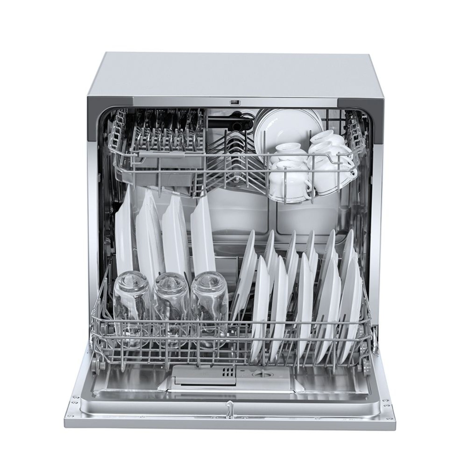Voltas Beko DT8S Dishwasher 8 Places - Silver_3