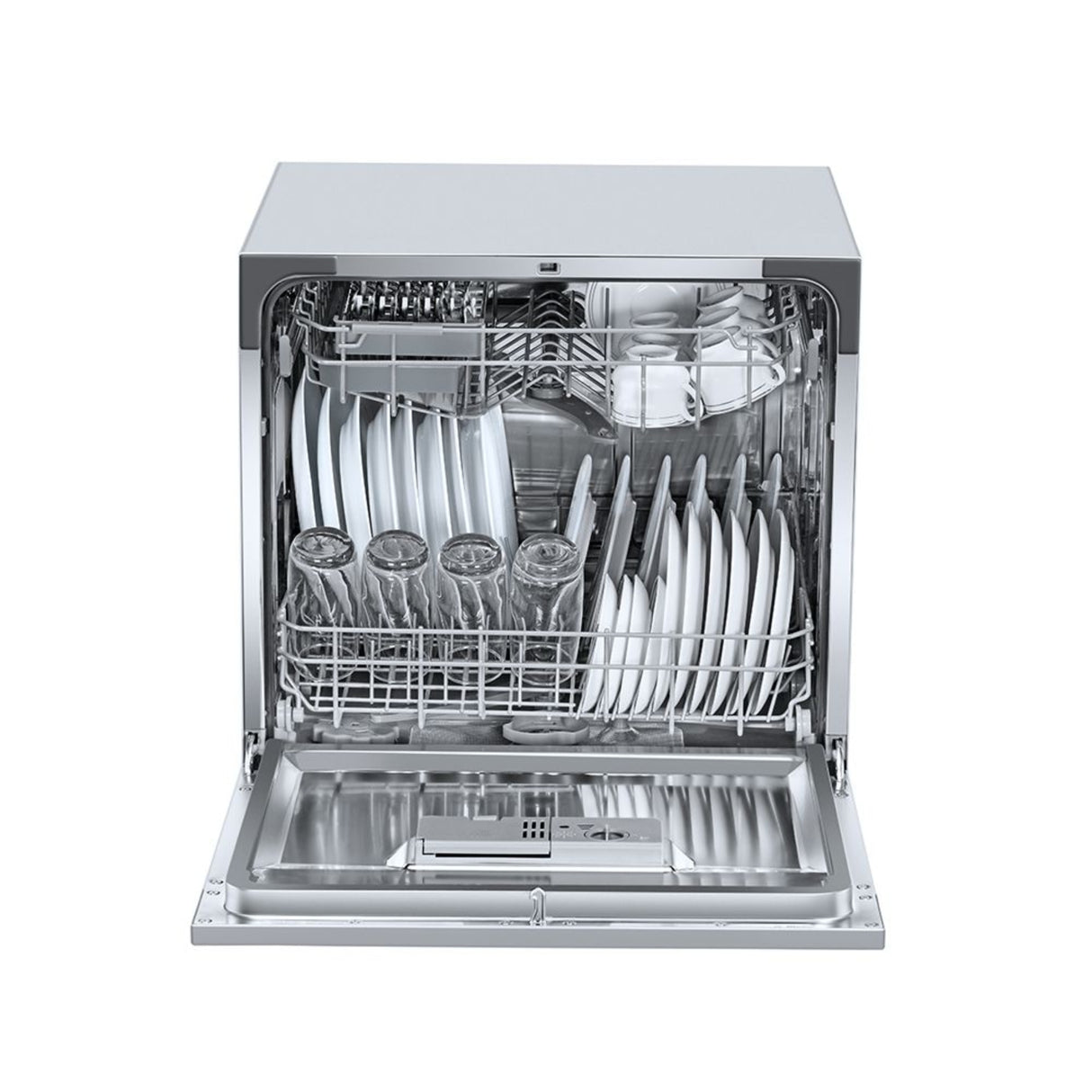 Voltas Beko DT8S Dishwasher 8 Places - Silver_4