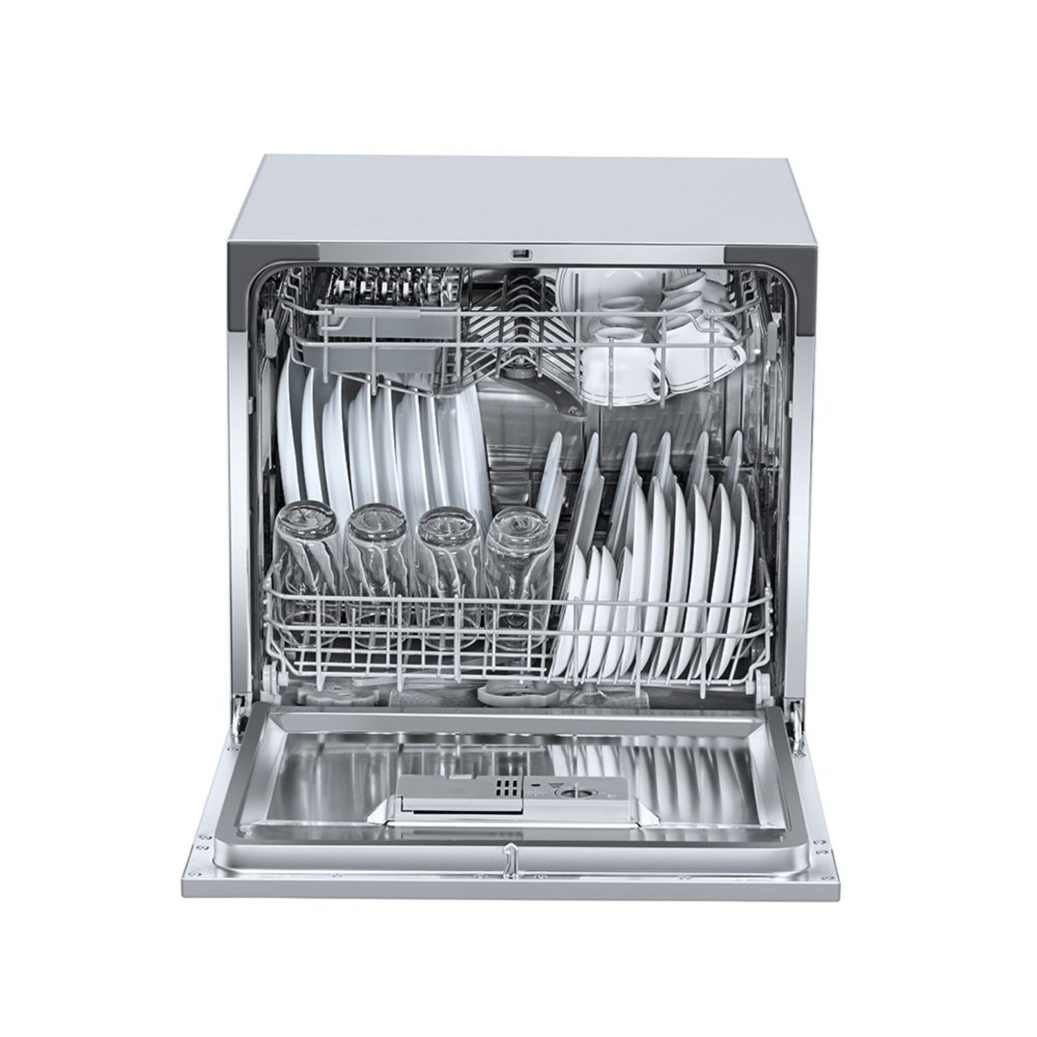 Voltas Beko DT8S Dishwasher 8 Places - Silver_4