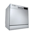 Voltas Beko DT8S Dishwasher 8 Places - Silver_Front View