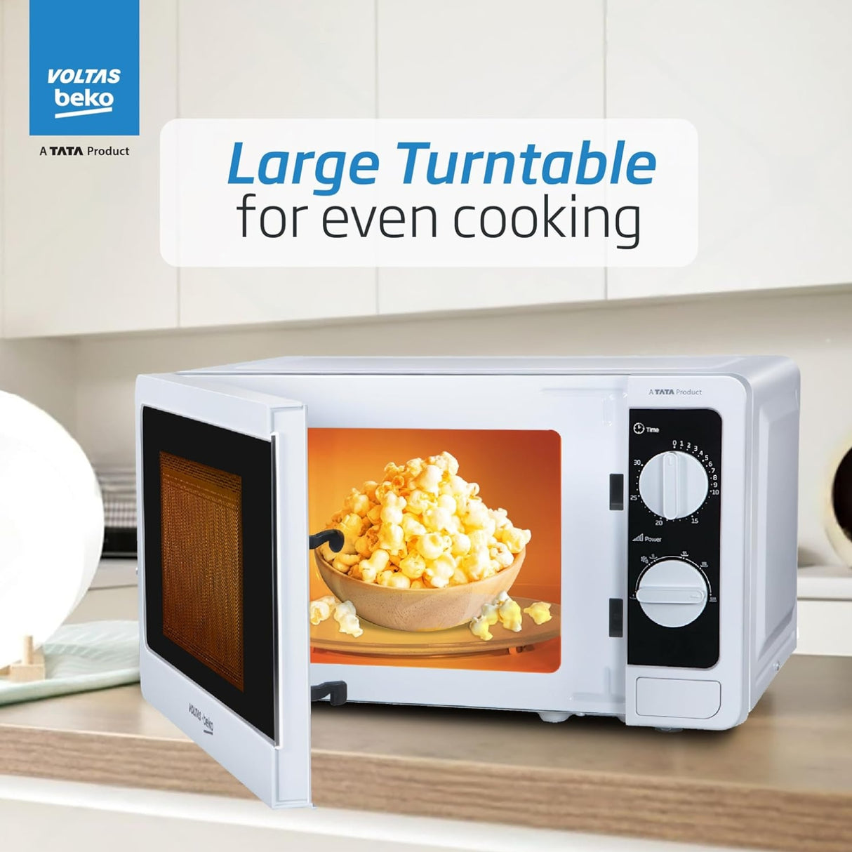 Voltas Beko MS20MPW10 Solo Microwave Oven 20 L - White_6