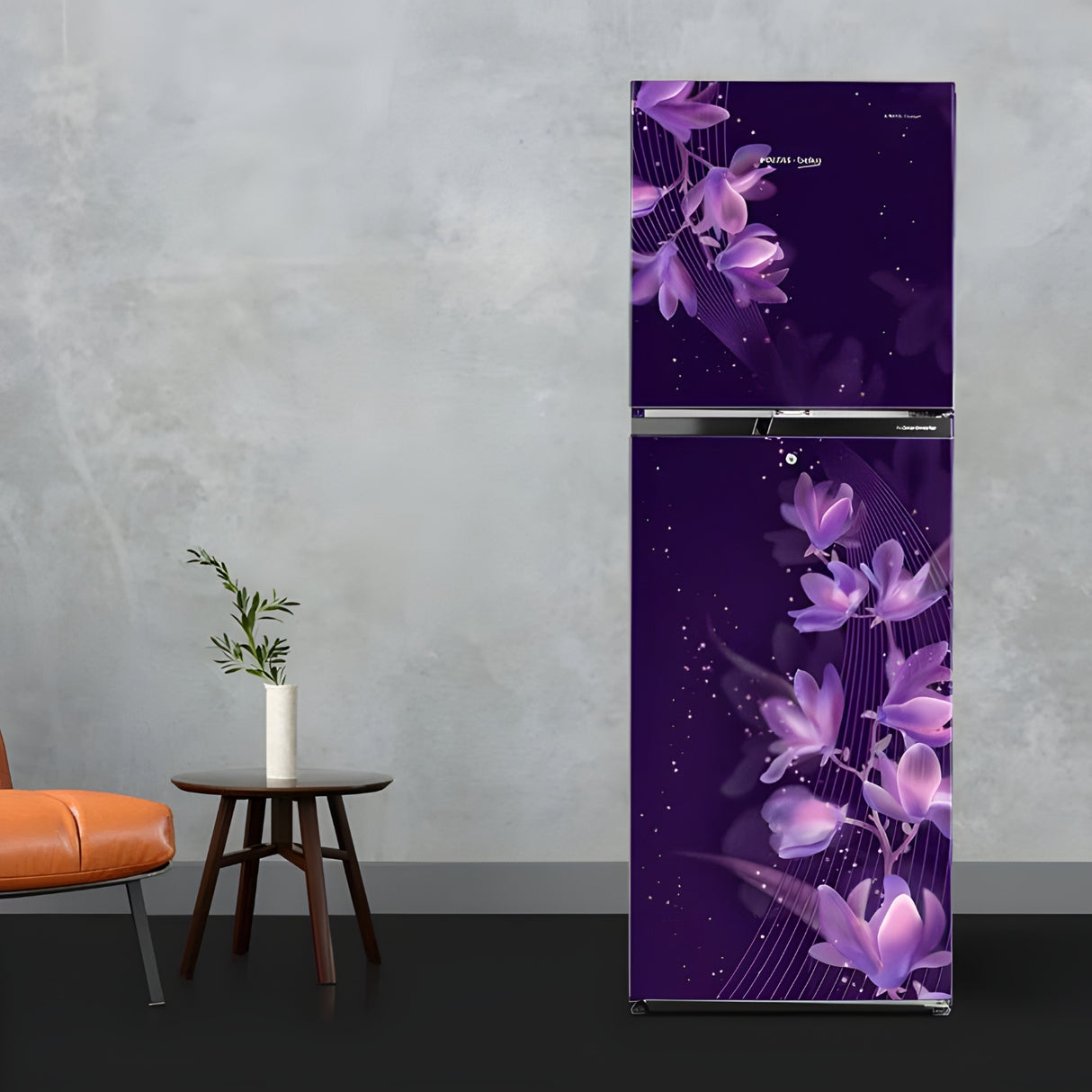 Voltas Beko RFF270D W0NPR0I0000GD 230L 2-Star Frost-Free Double Door Refrigerator - Nightangle Purple_5