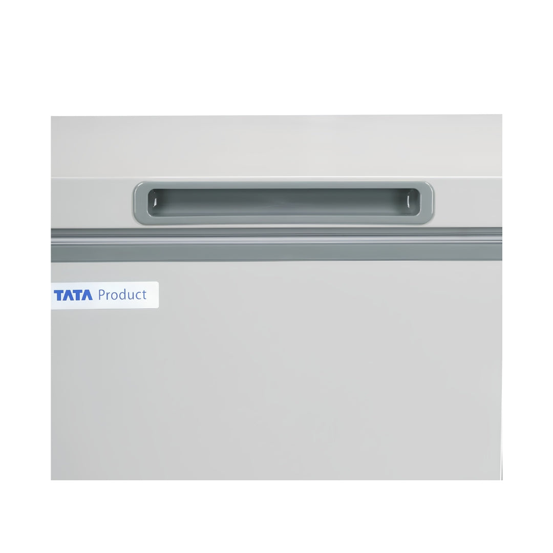 Voltas CVF136SB2 Convertible Cooling Technology Freezer 97 L - White with Grey_Door Open View