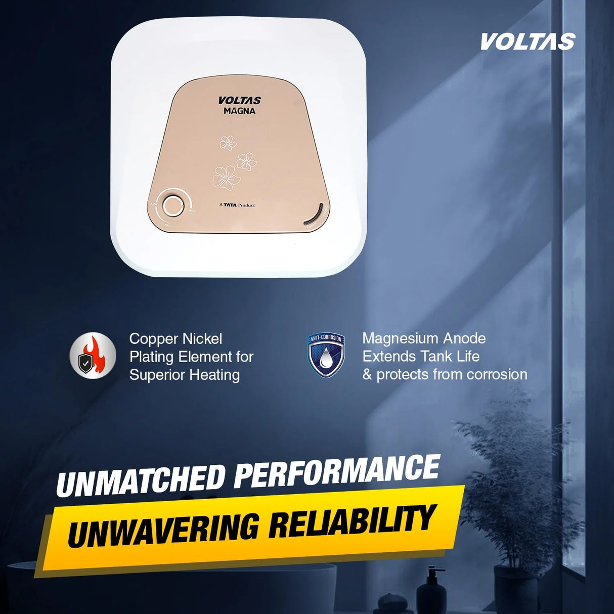 Voltas Magna Water Heater 15 L - White_3