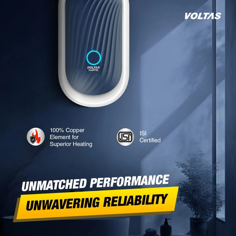 Voltas Marvel Water Heater 3 L - White with Blue_2