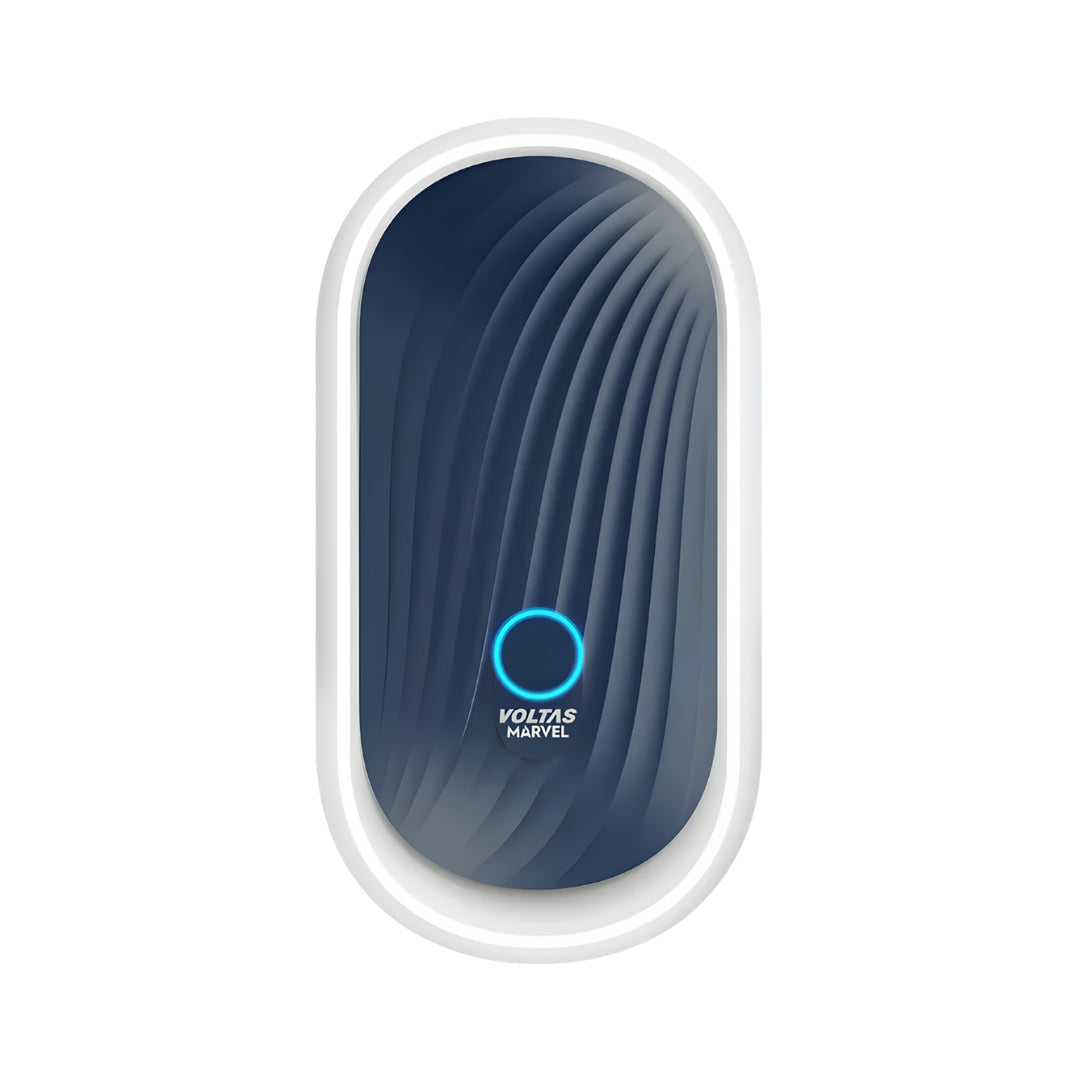 Voltas Marvel Water Heater 3 L - White with Blue_Front View