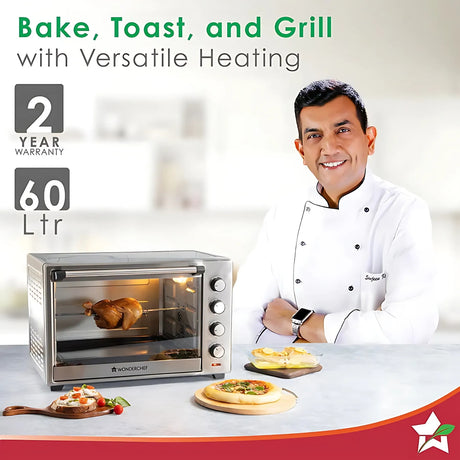 WONDERCHEF OTG 60 L SS 63152804 - Silver