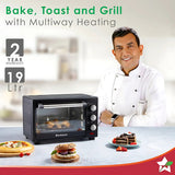Wonderchef 63152143 Oven Toaster Griller OTG 19 L - Black
