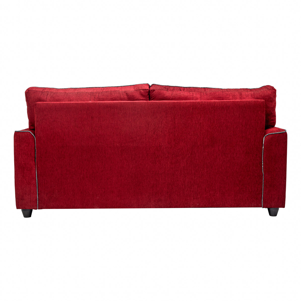 Waasa Pro Sophisticated Comfort Fabric Sofa 3 Seater - Maroon