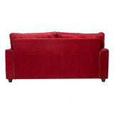 Waasa Pro Sophisticated Comfort Fabric Sofa 3 Seater - Maroon