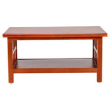 Watts Pro Wooden Coffee Table - Teak Finish