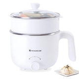 Wonderchef 1.2 L Auto Shut-Off & Overheat Protection Multi Cook Kettle - White